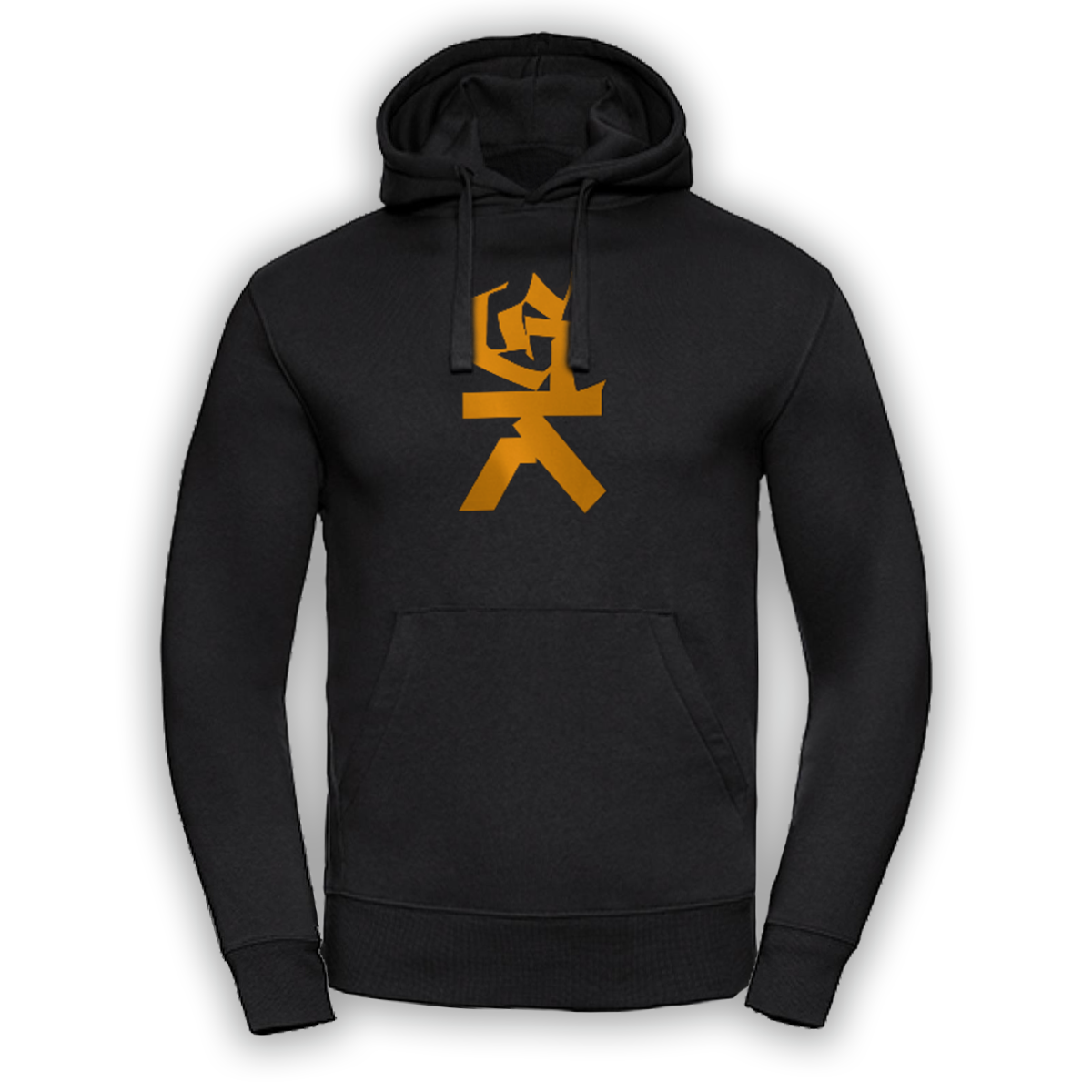Absztrakkt & Galstarr - Sonnnenwölfe Logo I-II // Hoodie schwarz