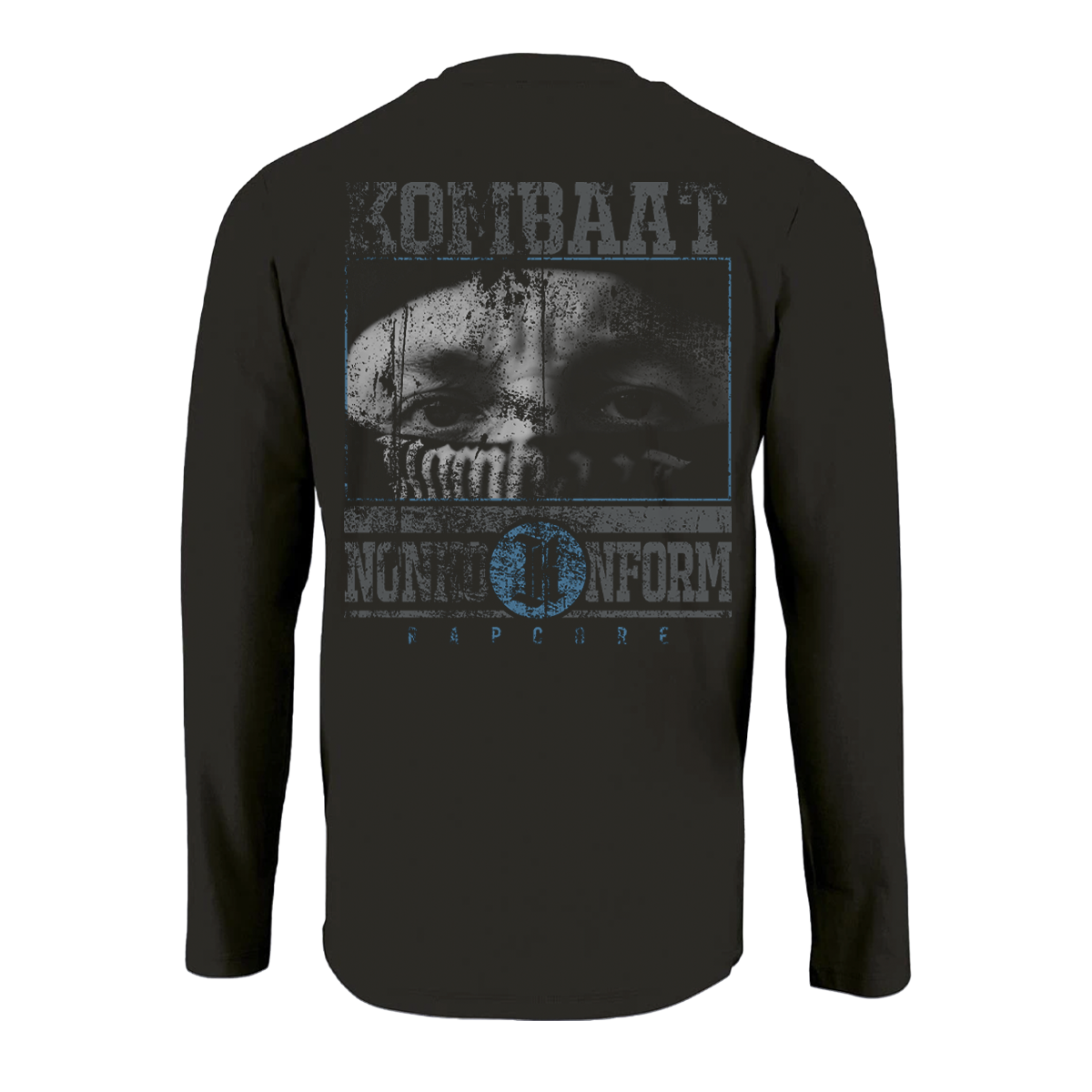 Kombaat - Nonkonform Rapcore Longsleeve schwarz