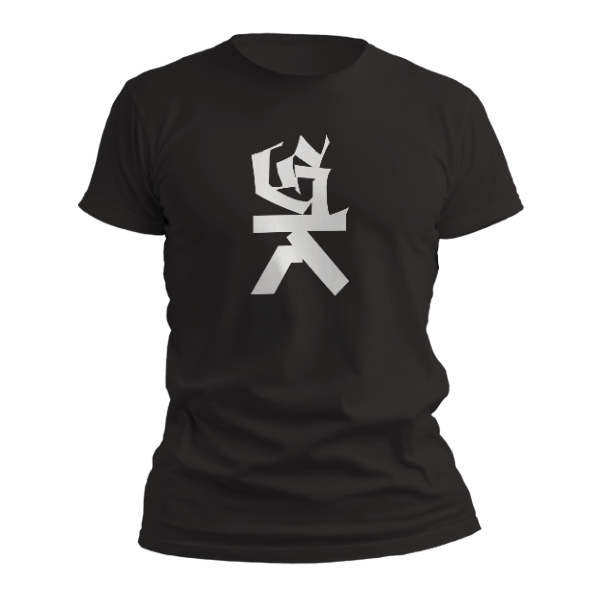 Absztrakkt & Galstarr - Sonnenwölfe Logo I // T-Shirt schwarz