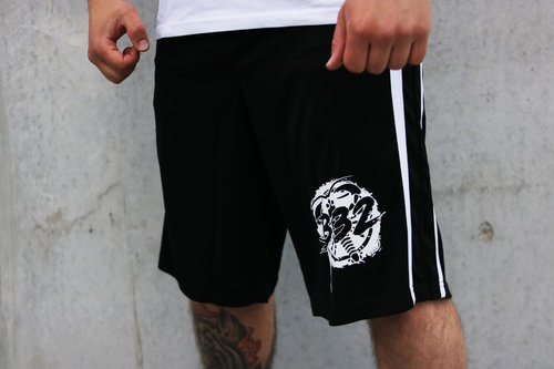 Mesh Short - B32-Logo / schwarz