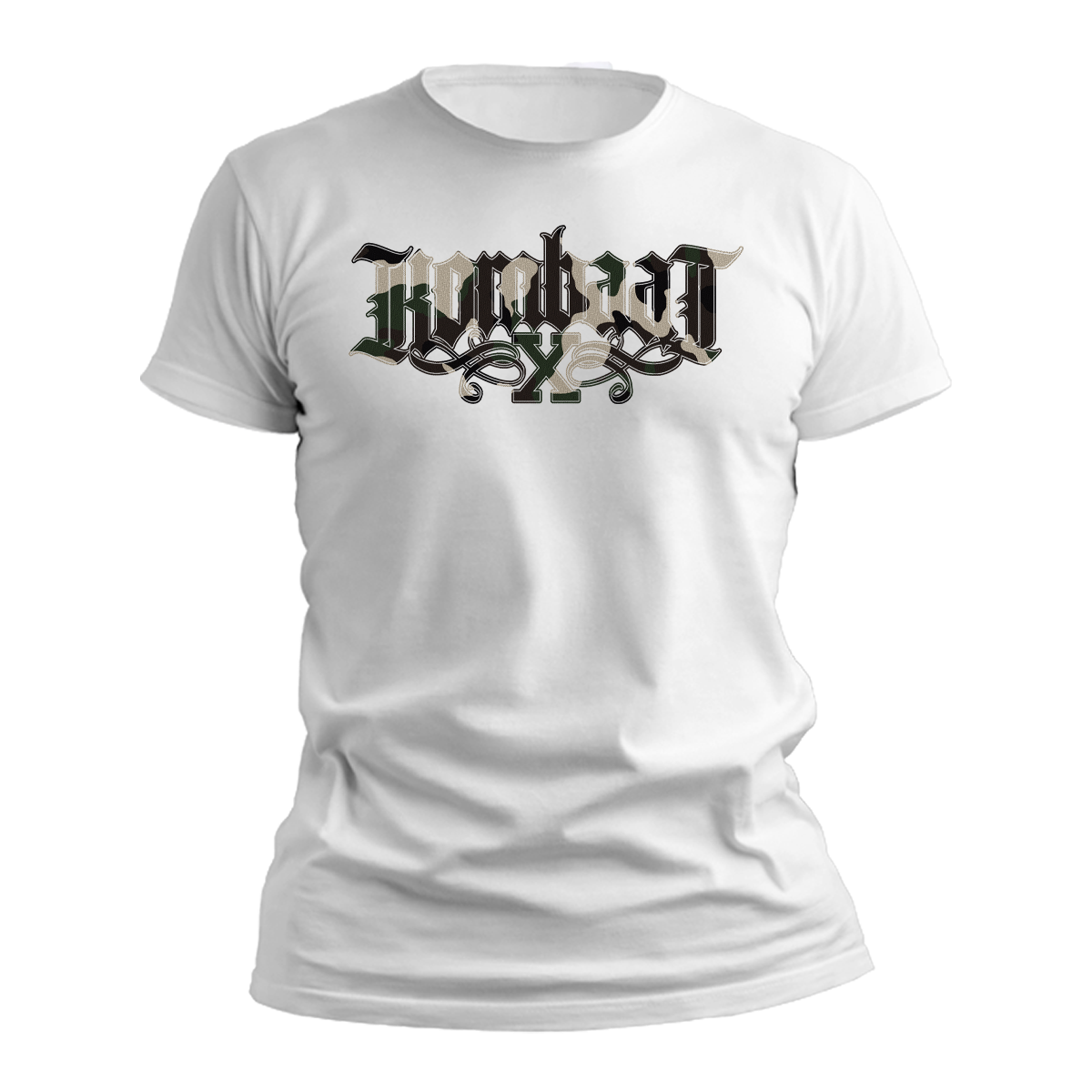 Kombaat - Straight Edge Rapcore T-Shirt weiss