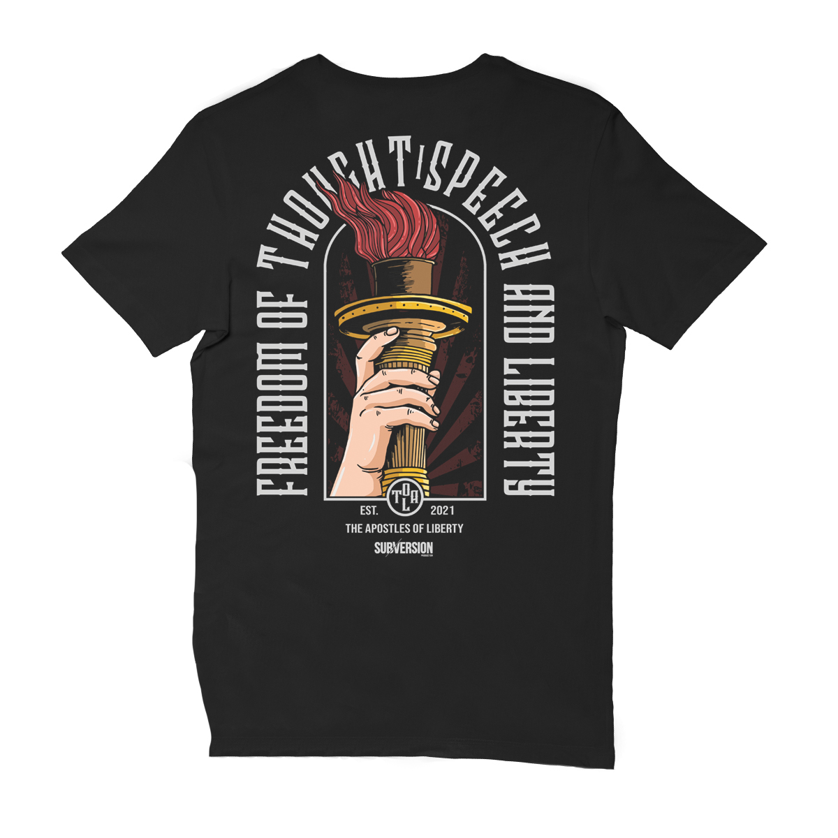 The Apostles of Liberty - Freedom T-Shirt schwarz