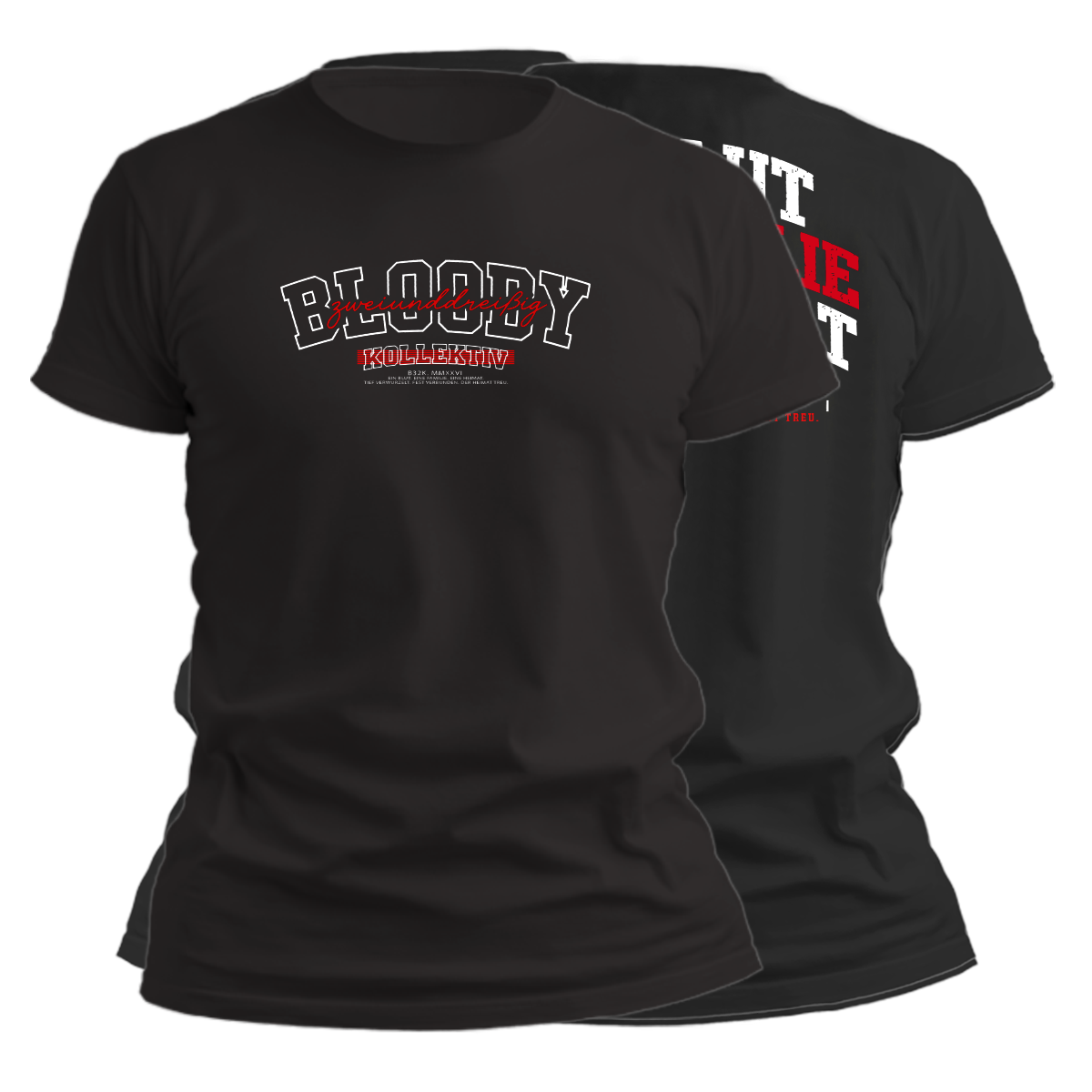 Bloody32 - Kollektiv // T-Shirt schwarz