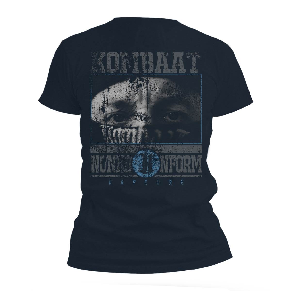 Kombaat - Nonkonform Rapcore T-Shirt naviblau