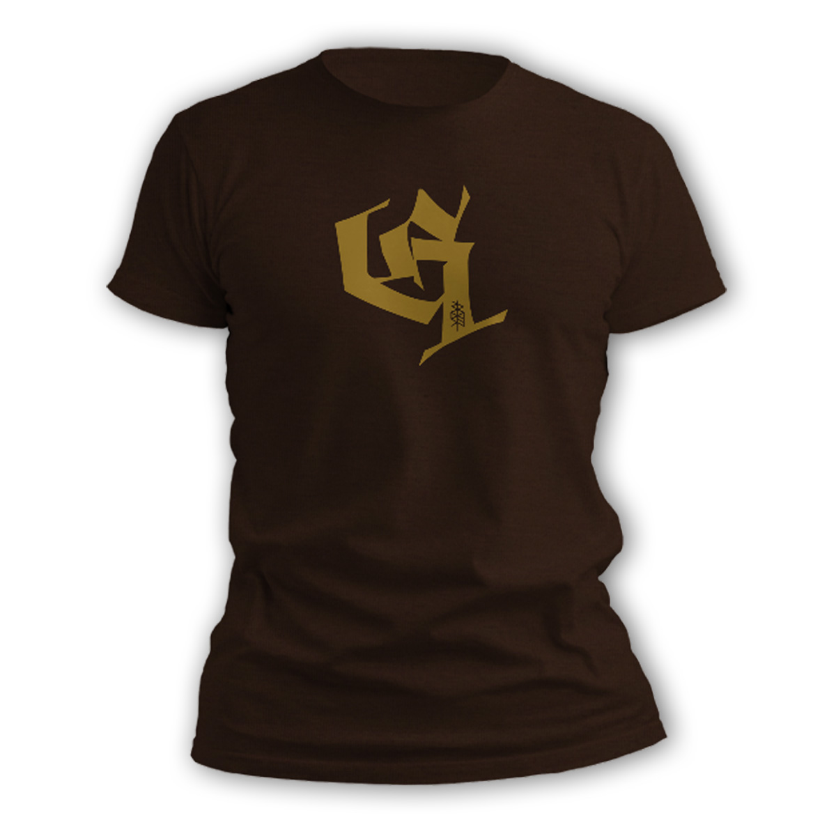 Galstarr - Logo T-Shirt braun