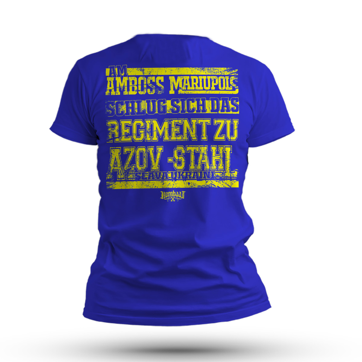 Kombaat - Slava Ukraini T-Shirt Königsblau