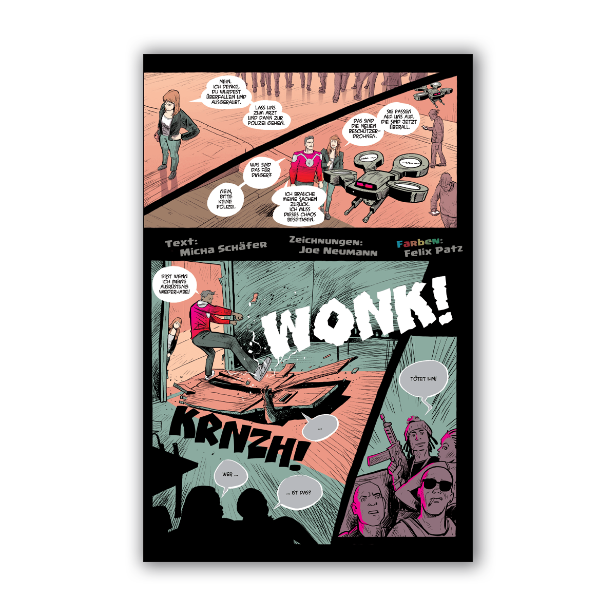 HYDRA COMICS #2 – Politisch unkorrekte Bildgeschichten