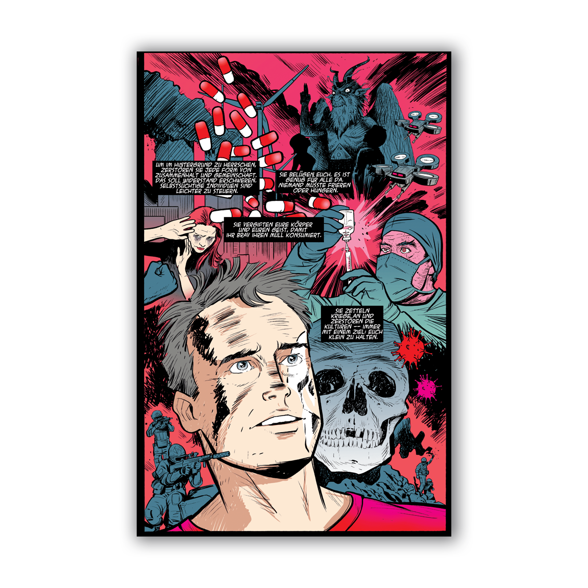 HYDRA COMICS #2 – Politisch unkorrekte Bildgeschichten