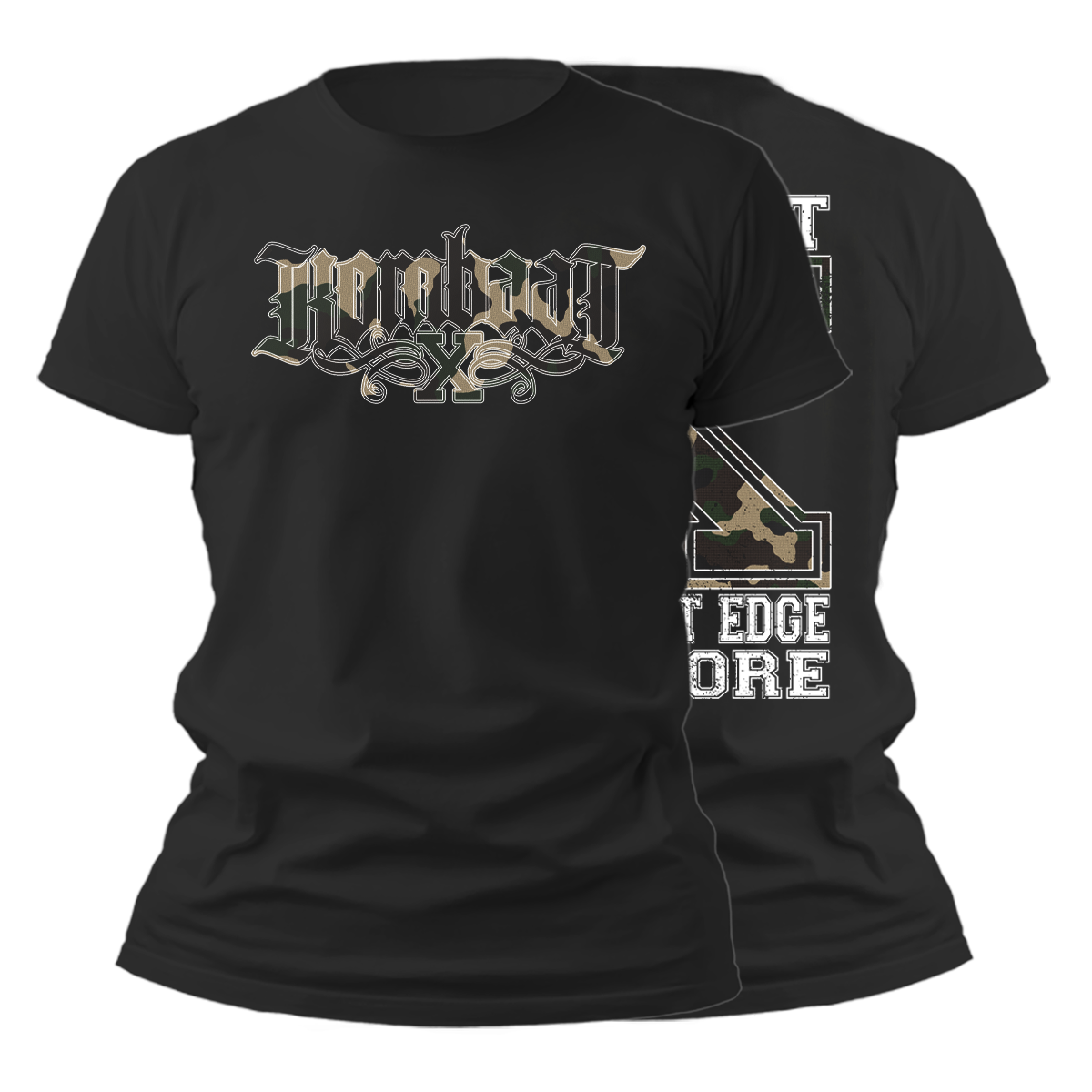 Kombaat - Straight Edge Rapcore T-Shirt schwarz