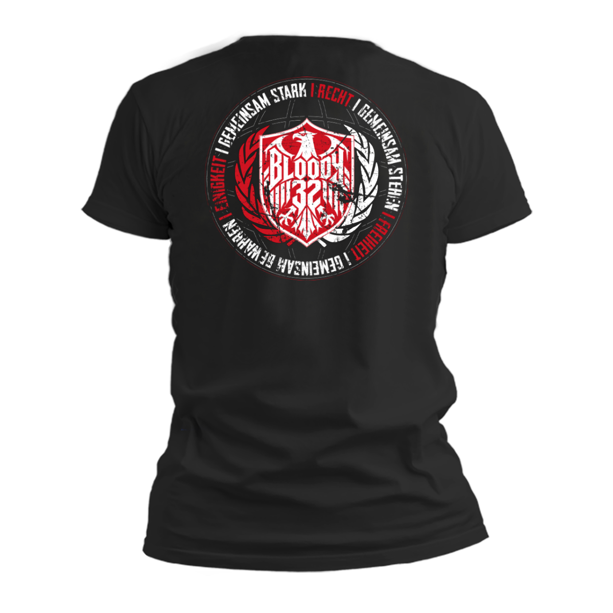 Bloody32 - Einigkeit-Recht-Freiheit // T-Shirt schwarz