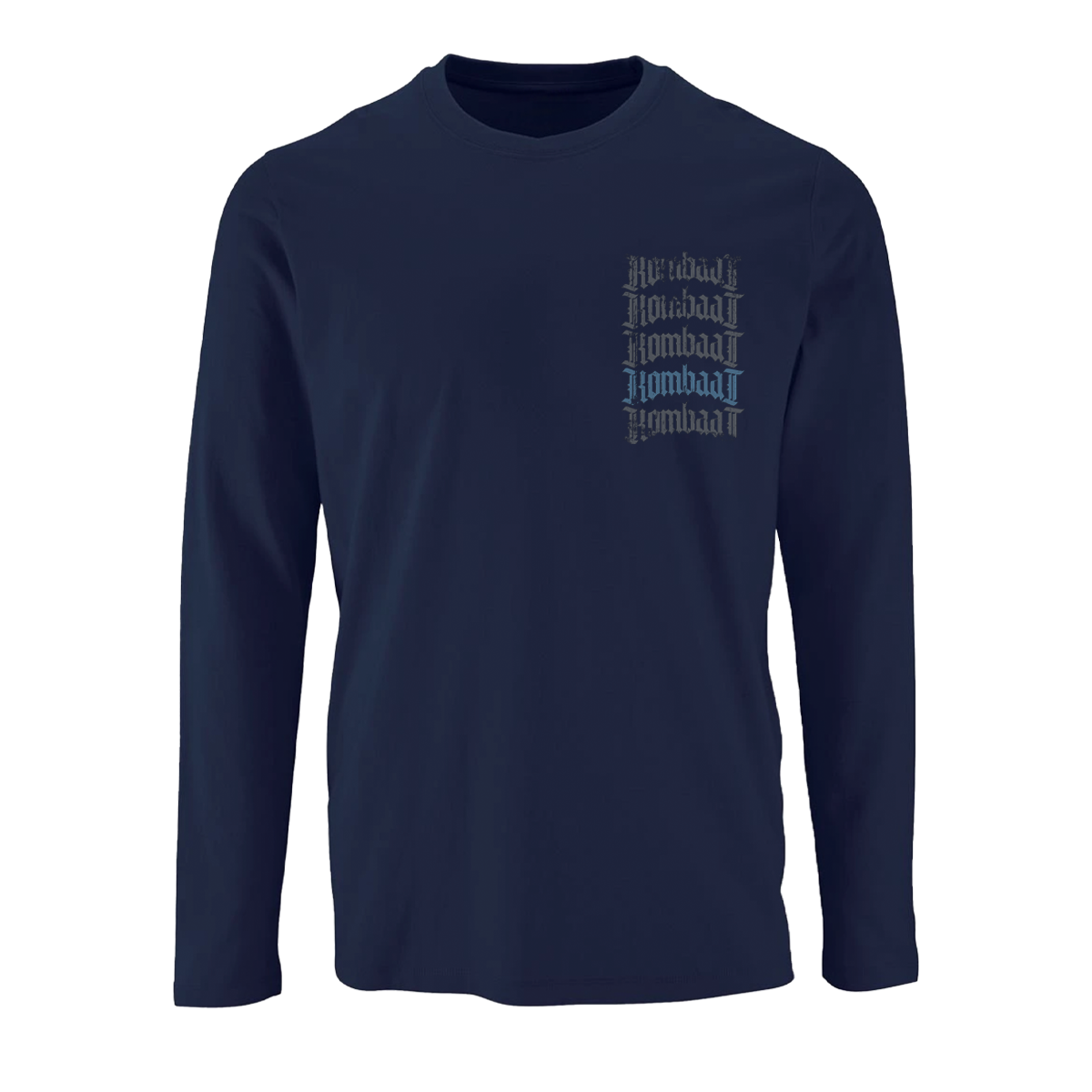 Kombaat - Nonkonform Rapcore Longsleeve naviblau
