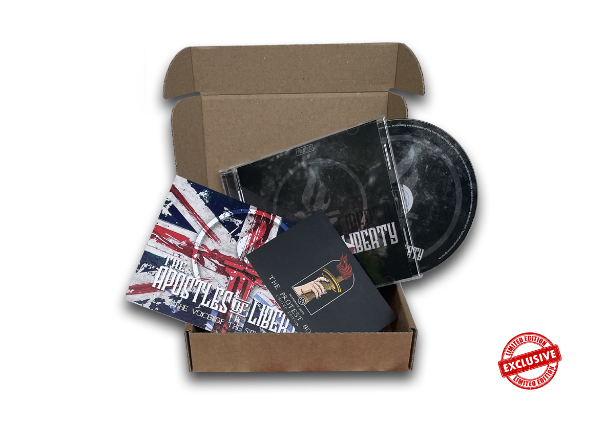 The Apostles of Liberty - Unlock the World/ The Protest Box *LIMITIERT*