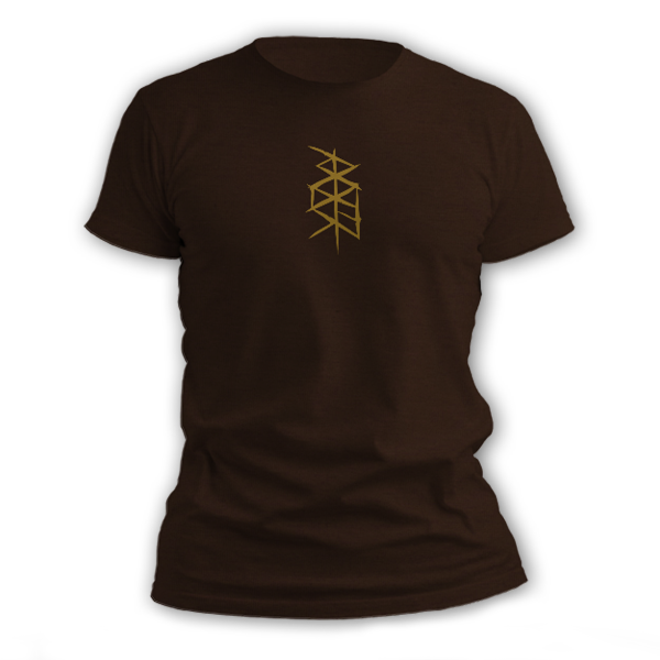 Galstarr - Binderune T-Shirt // braun