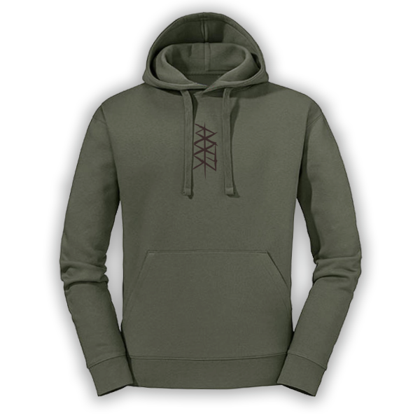 Galstarr - Binderune Hoodie // Army grün