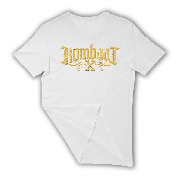 Kombaat - Logo T-Shirt weiss