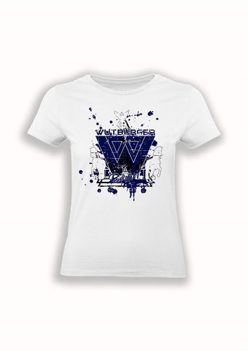Wutbürger - Quadriga Berlin T-Shirt Frauen weiss