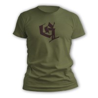 Galstarr - Logo T-Shirt Army grün Galstarr - Logo T-Shirt Army grün