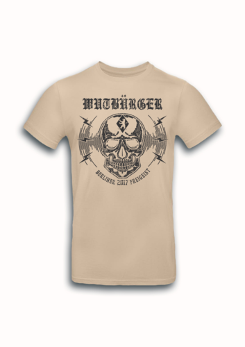 Wutbürger - Berliner Freigeist T-Shirt sand