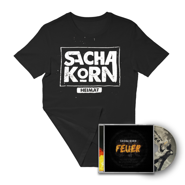Sacha Korn - Promo Bundle II (CD+SHIRT)