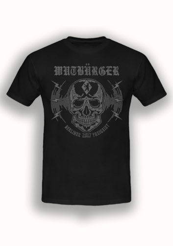 Wutbürger - Berliner Freigeist T-Shirt schwarz