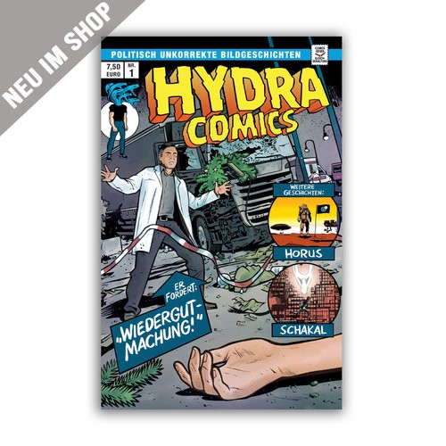 HYDRA COMICS #1 – Politisch unkorrekte Bildgeschichten