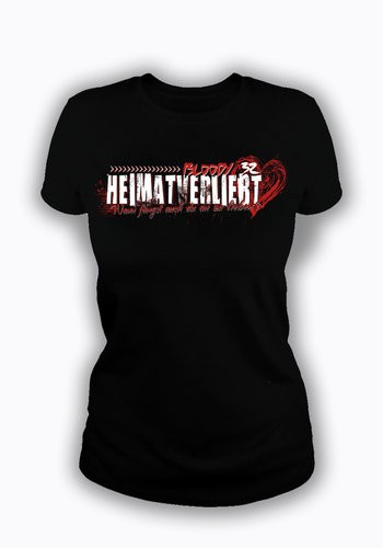 Bloody 32 - Heimatverliebt T-Shirt Frauen