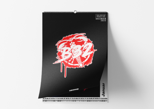 Sub:Version Kalender 2022 – Bloody 32 *LIMITIERTE AUFLAGE*