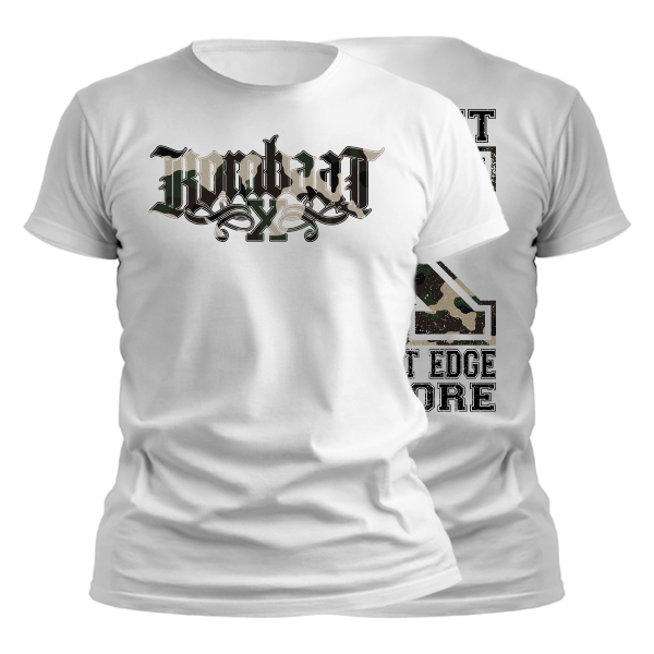 Kombaat - Straight Edge Rapcore T-Shirt weiss